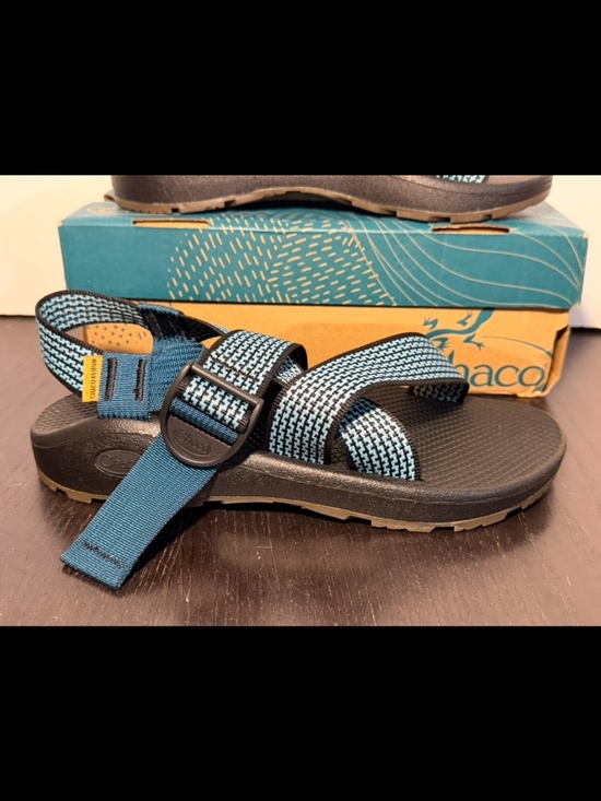 Chaco Mega Z Cloud Outdoor Sport Hiking Sandals Trink Aqua Mens 9M main image 11